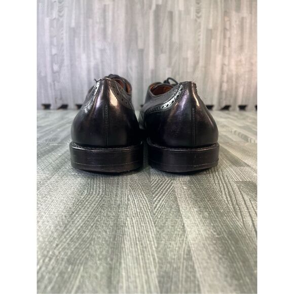 Allen Edmonds Men’s Sanford Dress Shoes Size 11.5 D Black Oxfords Cap Toe main image 11